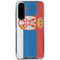 Serbia Flag Distressed Galaxy A36 5G Clear Case